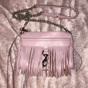 Rebecca Minkoff Mini M.A.C. Fringe crossbody